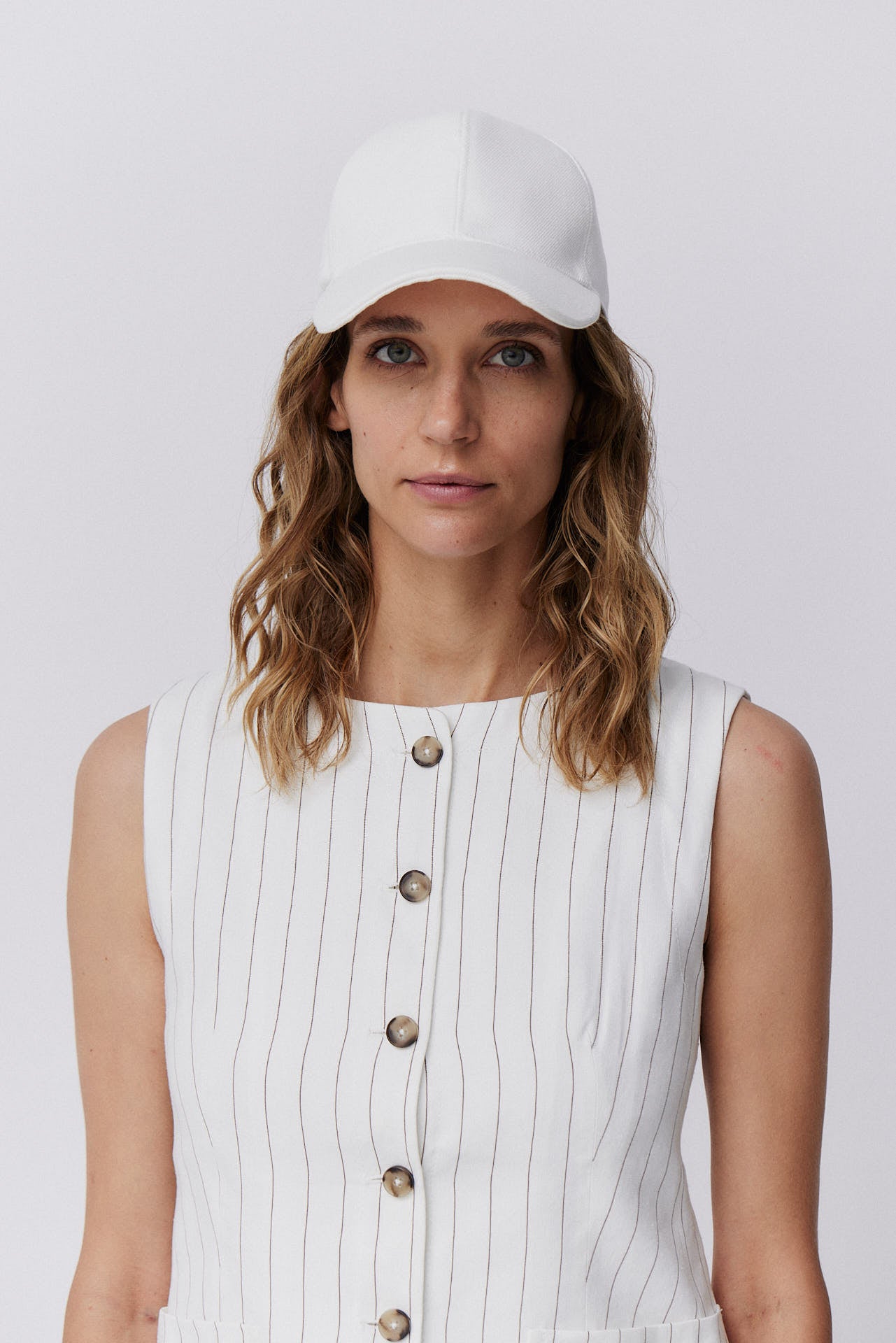 Cotton Baseball Cap Weiß